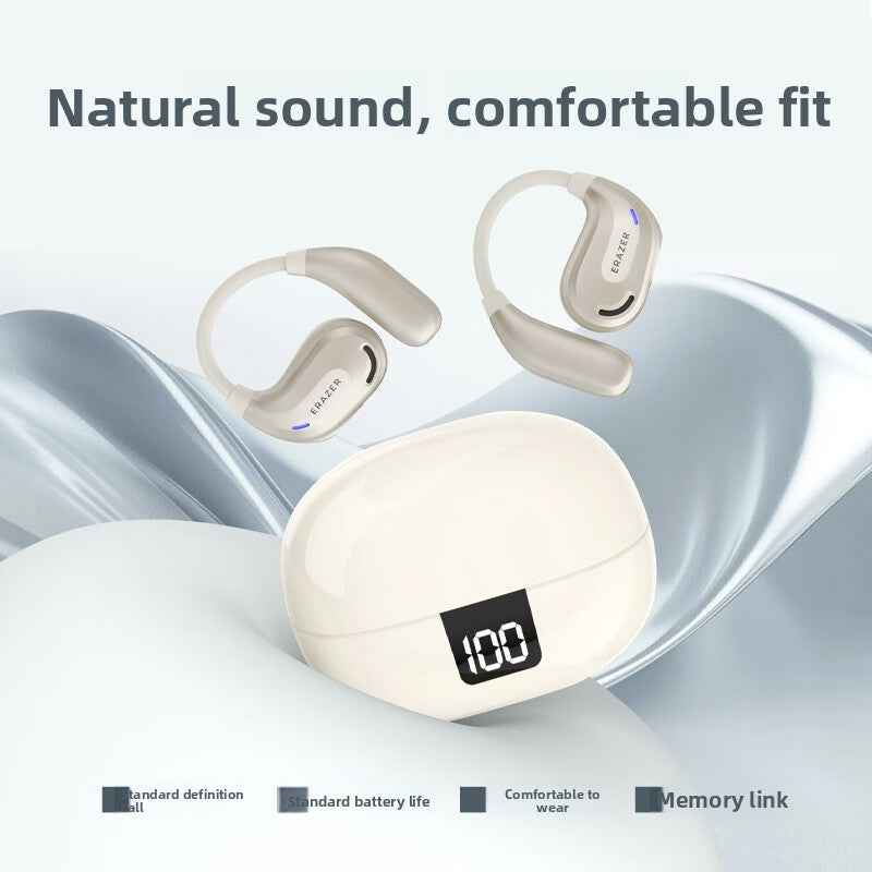 Wireless Open-Ear Bluetooth Headset with AI Translation