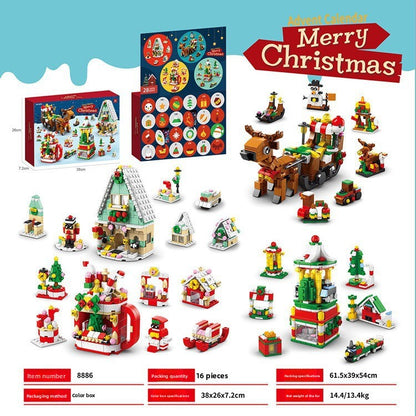 Christmas DIY Building Blocks Set Festive Gifts