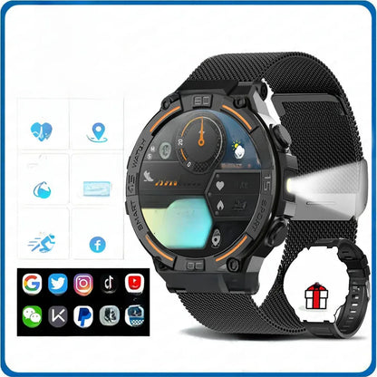 Bluetooth Smart Watch with Advanced Features and Health Tracking - ZeeTec Store