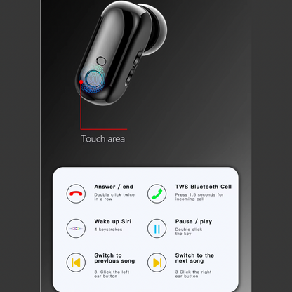 Smart Watch,1.39” Full-Touch HD Display with Built-in Wireless Earbuds, 📞 Bluetooth Calling (Dial Answer Reject)| 🩺 Heart Rate Monitoring| 📷 Shake to Take Photo| 🔔 Call & Message Alerts,Long life battery up to 7 days,Compatible with IOS & Android