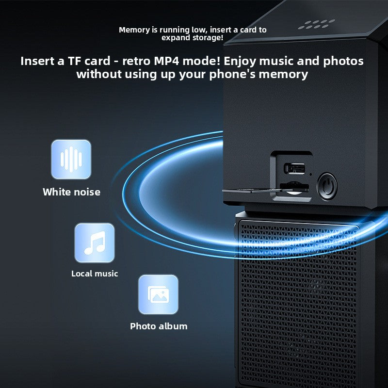 Wireless Charging Phone Holder with Speaker