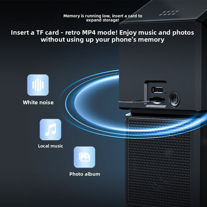 Wireless Charging Phone Holder with Speaker
