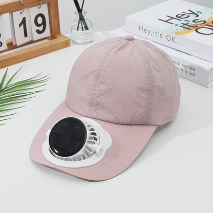 Solar Powered Digital Display Cooling Cap