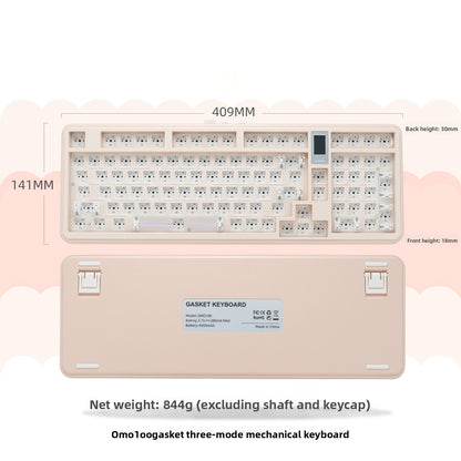 OMO100 Three-Mode Mechanical Keyboard
