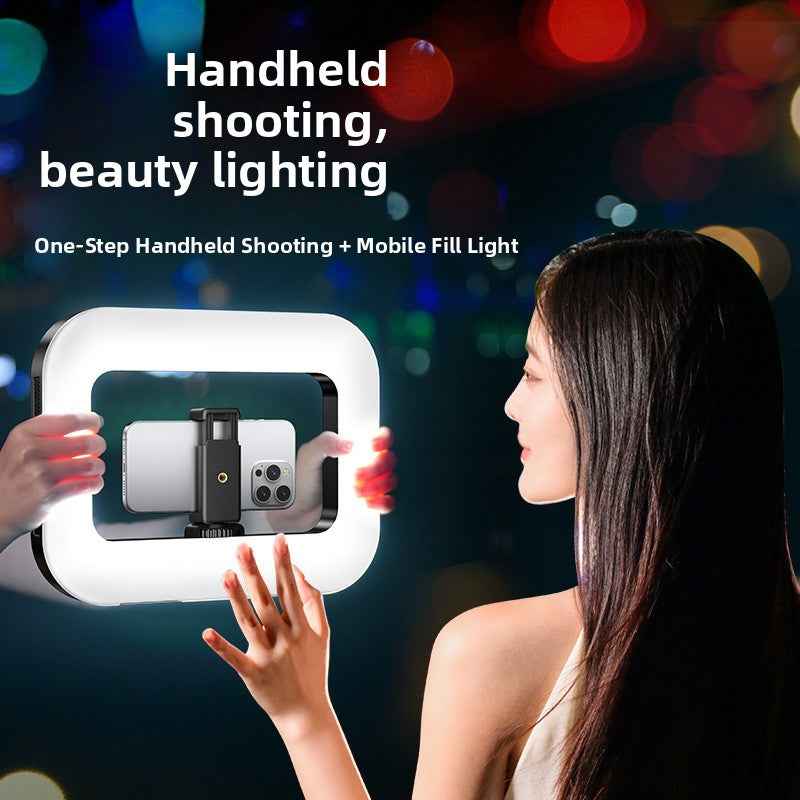 Portable Ring Fill Light with Adjustable Colors