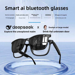AI Bluetooth Smart Glasses with Music and Translation Features for Ultimate Connectivity