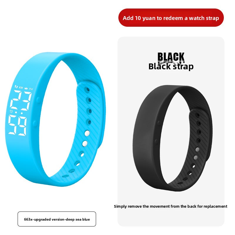 Smart Bracelet Sleep Vibration Steps Track Pedometer