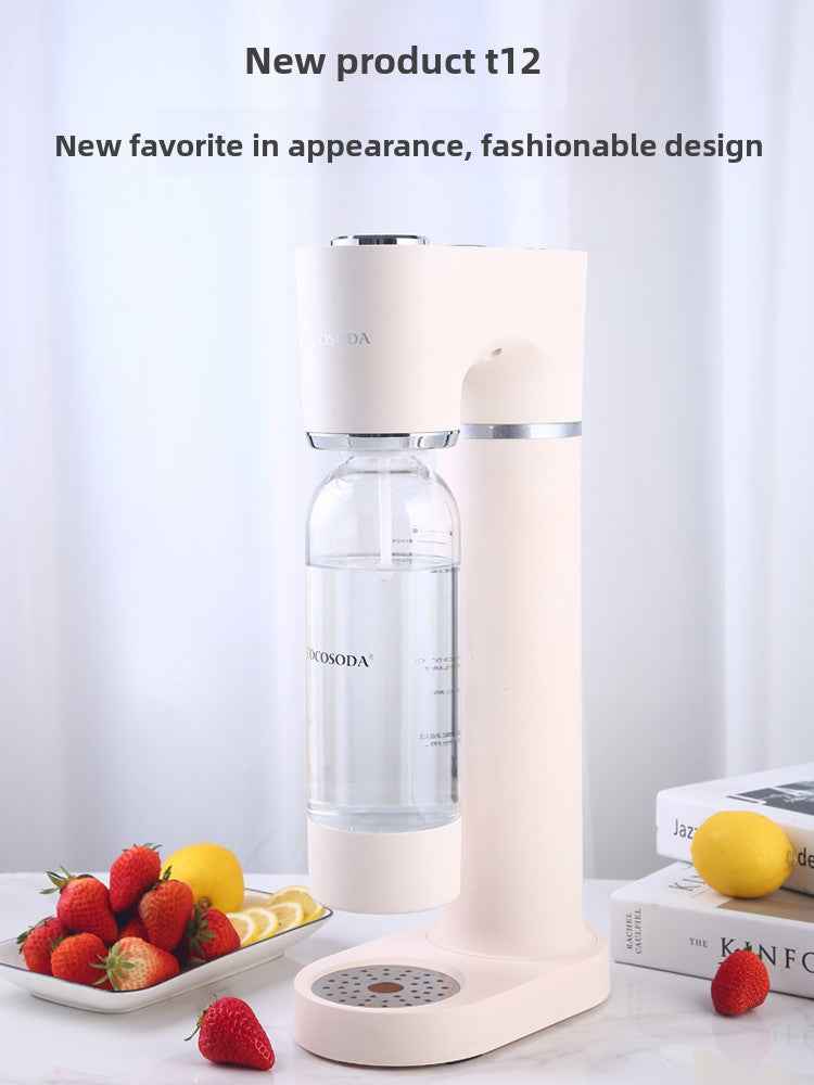 Cocosoda Sparkling Water Maker with Adjustable Carbonation