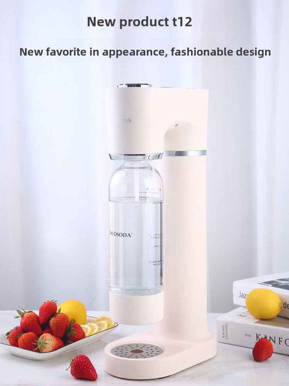 Cocosoda Sparkling Water Maker with Adjustable Carbonation