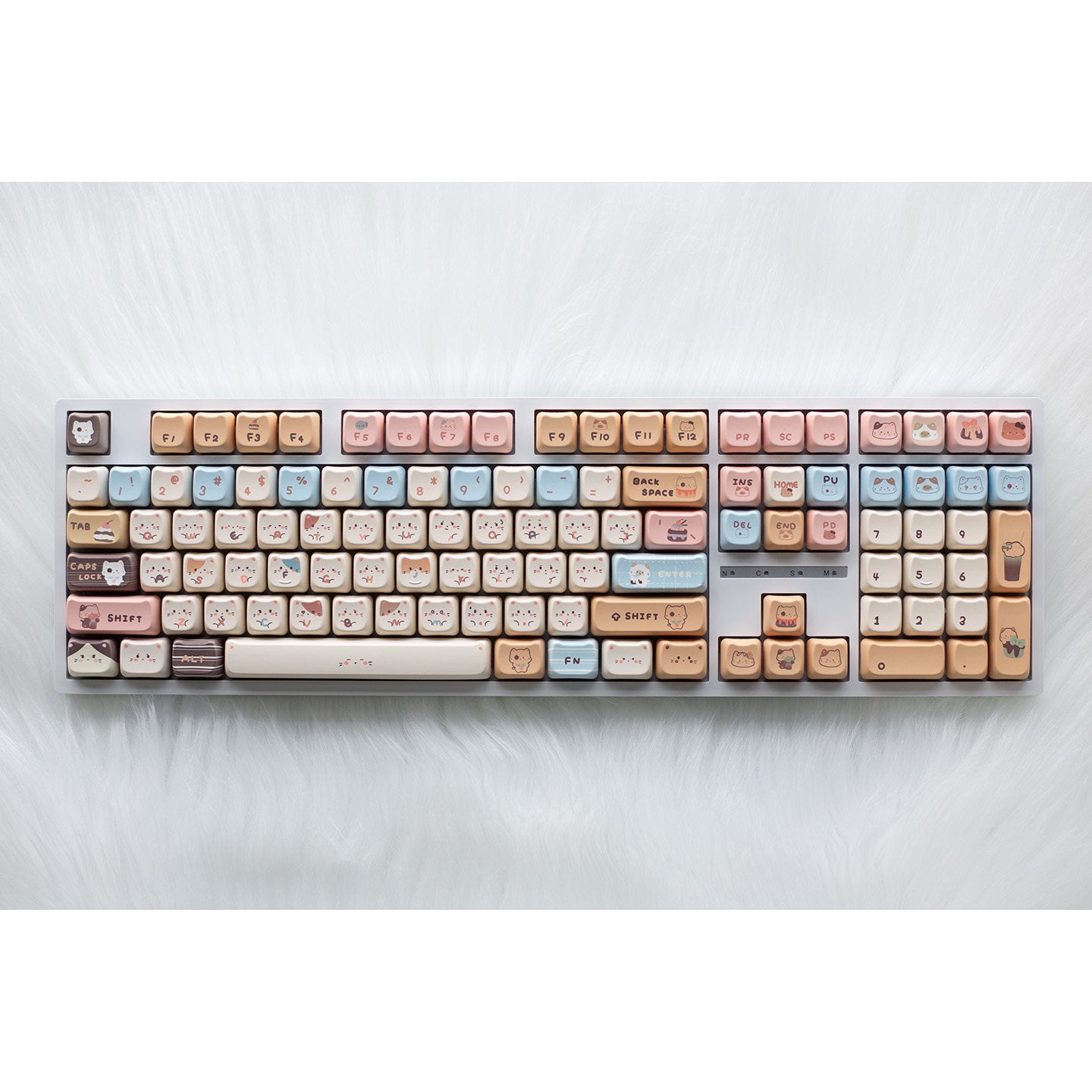 Mechanical Keyboard Tri-mode wired, wireless, and Bluetooth silent