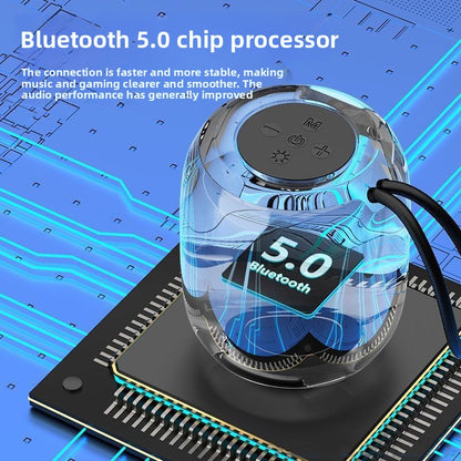 Wireless Bluetooth Speaker with Colorful Ambient Night Light