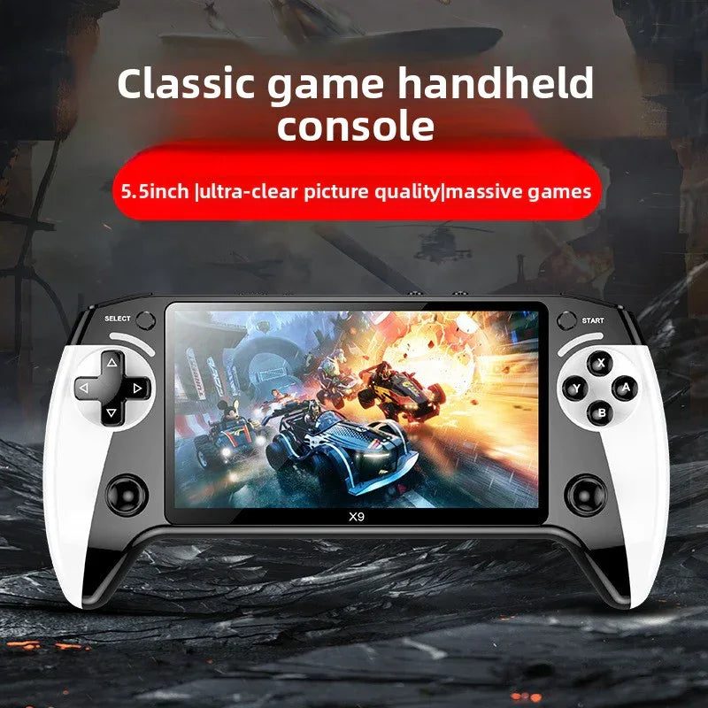 X9 Handheld Game Console - 5.5 Inch Retro Arcade Emulators - ZeeTec Store