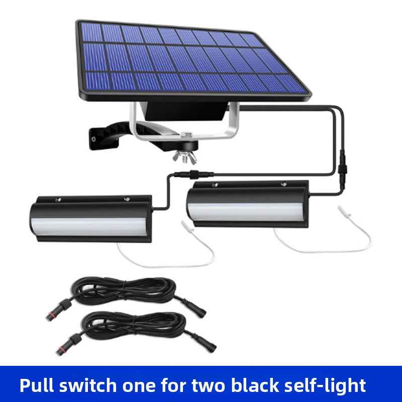 Solar Powered Outdoor Wall Light with Remote Control for Effortless Illumination