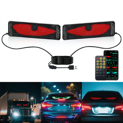 Flexible LED Car Display Screen with Bluetooth Control