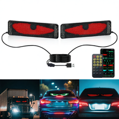 Flexible LED Car Display Screen with Bluetooth Control