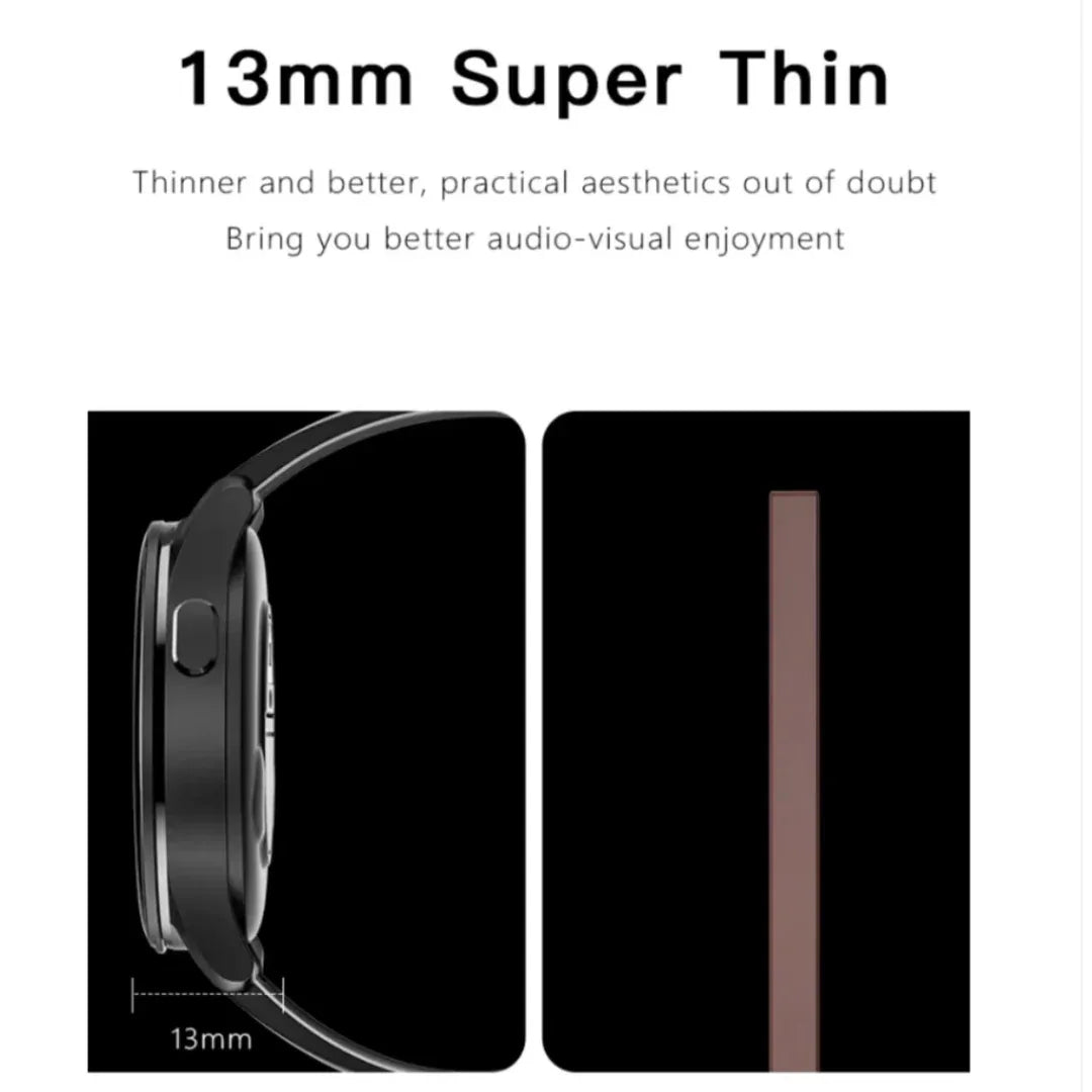 High Quality Smart Sports Watch with 1.39” HD Touch IPS Display, Built-in TWS Headset, Bluetooth Call & SMS, Health Monitoring, Sleep Tracking, Social Apps, Games, Wireless Charging, Up to 7 Days Battery Life - ZeeTec Store