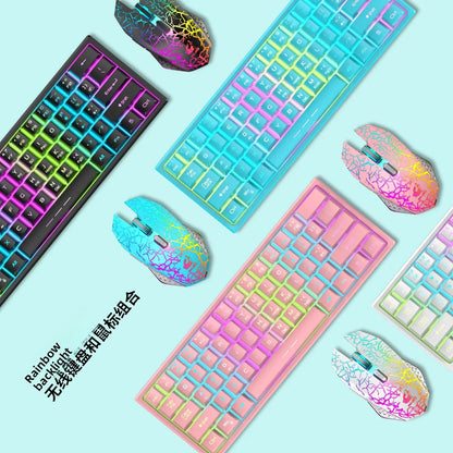 Wireless Keyboard Mouse - Effortless Connectivity and Comfort for Your Workspace - ZeeTec Store