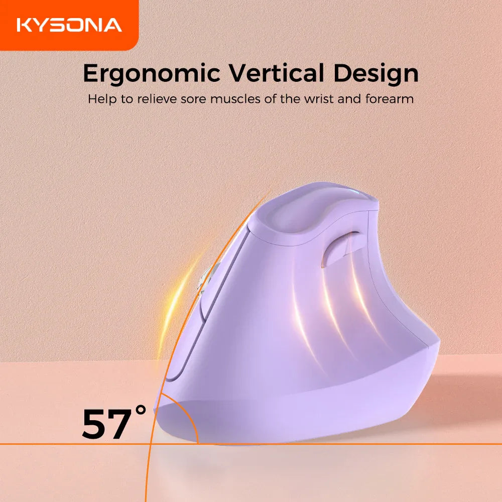 Ergonomic Wireless Mouse for Comfortable and Efficient Navigation - ZeeTec Store