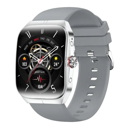 HK80 AMOLED Smart Watch - Bluetooth Call, NFC Payment, Health Monitoring Features - ZeeTec Store