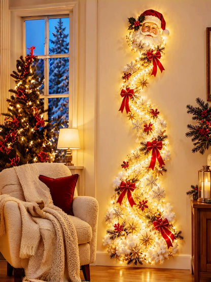 Christmas Themed LED Wall Night Light Wall Mount Festive Design