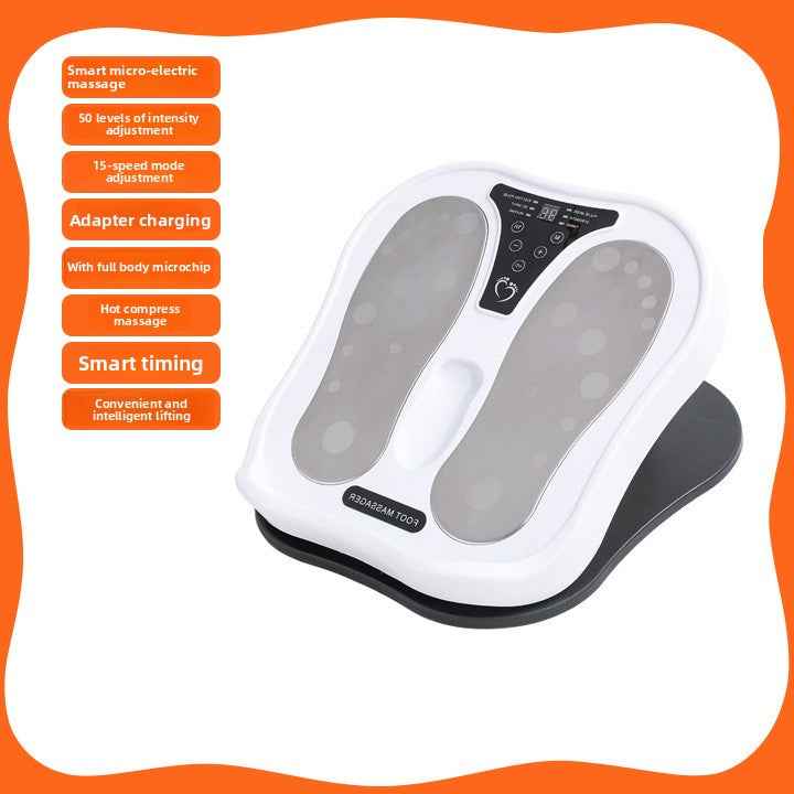 Intelligent Microcurrent Foot Massager with Heating and Pulse Therapy