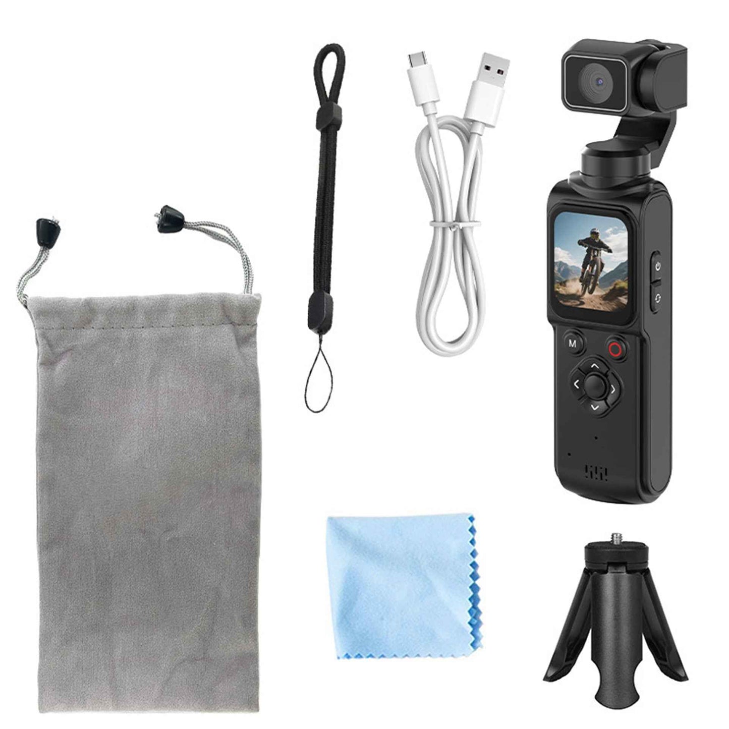 4K Pocket camera Face Track Gimbal Stabilizer