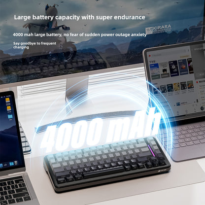 Attack Shark M86 Wireless Gaming Keyboard - RGB Mechanical Gaming Keyboard