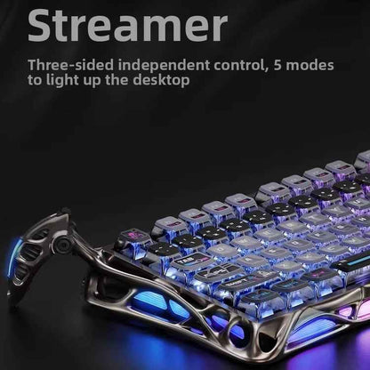 Wireless Mechanical Keyboard for Gaming Cyber Punk K1 Pro