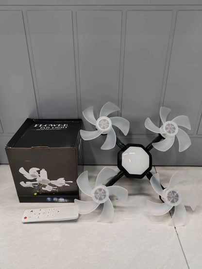 Smart Remote Control Ceiling Fan Light