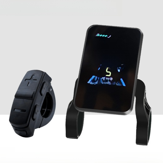 LCD Color Display makes cycling easier and more enjoyable showcasing your average speed, real-time speed, and mileage.