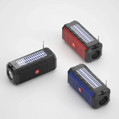 Solar Bluetooth Stereo Speaker for Ultimate Portable Sound and Charging - ZeeTec Store