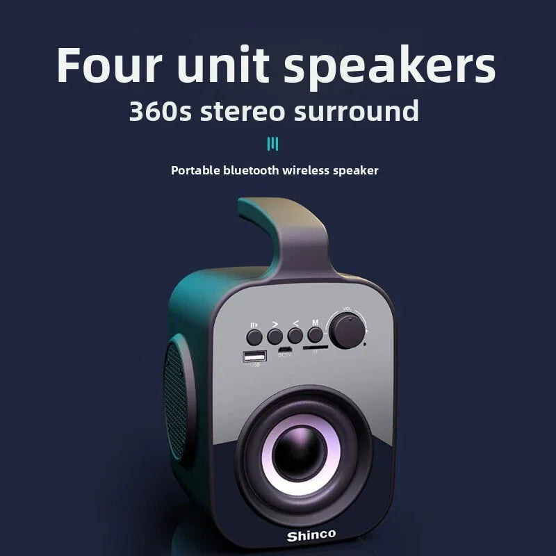 Portable Bluetooth Speaker for Ultimate Wireless Sound Experience - ZeeTec Store
