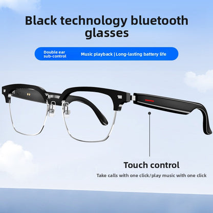 Voice Bluetooth Smart Glasses Anti-Blue Light Calls Music