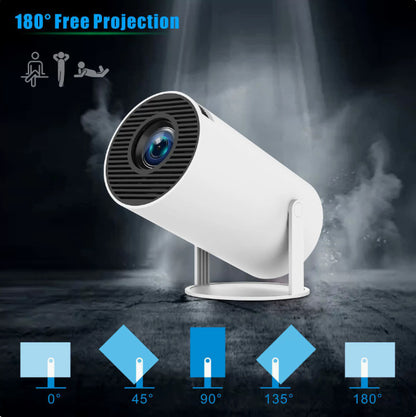 HY300PRO Projector 4K 720P Dual Band WiFi BT