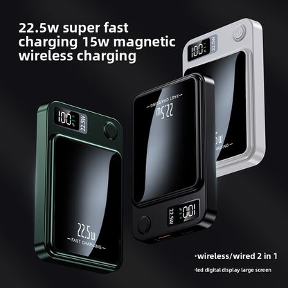 Magnetic Slim Wireless Battery Fast Charger