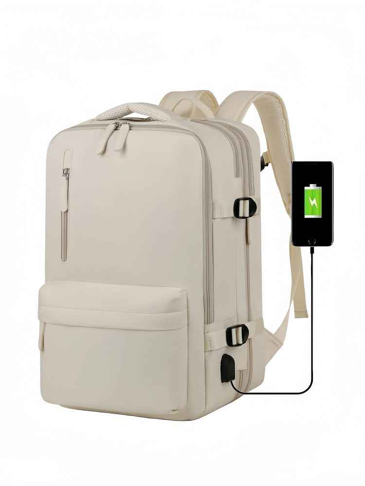Expandable Travel Backpack with Laptop Compartment