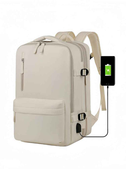 Expandable Travel Backpack with Laptop Compartment