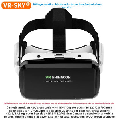 Wireless Bluetooth VR Headset G04BS - 3D Virtual Reality Game Helmet - ZeeTec Store