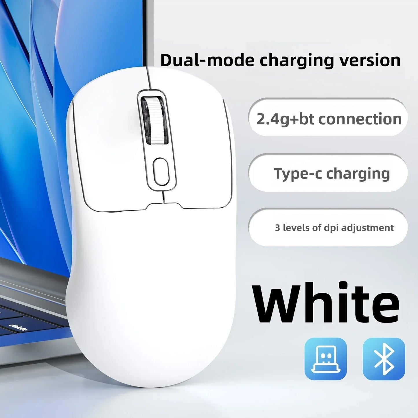 Wireless Computer Mouse - Ergonomic Design and Long Battery Life - ZeeTec Store