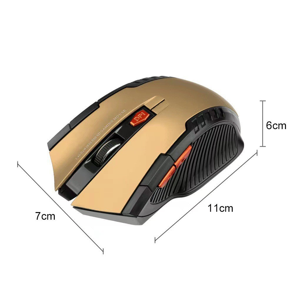 Wireless Optical Mouse with Adjustable DPI