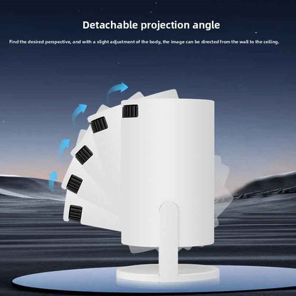 M5 Mini Home Projector for home entertainment, camping, and homestay scenarios.