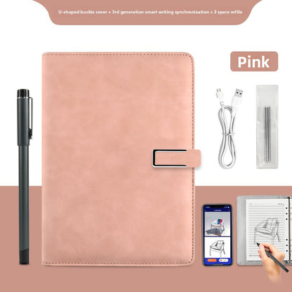 Smart Writing Notebook, Syncs with mobile devices for digital note-taking,  Multifunctional, Paper Screen Sync - Transfers handwritten notes to digital formats in real-time