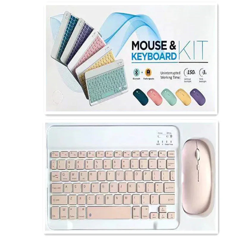 Bluetooth Keyboard and Mouse Combo for Ultimate Wireless Productivity - ZeeTec Store