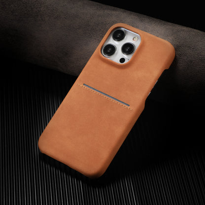 Sheepskin Card Insert iPhone Case Lightweight Premium Material