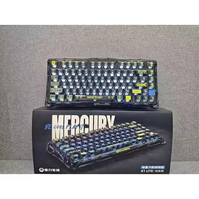 Mercury Triple Mode Mechanical Keyboard with RGB Lighting