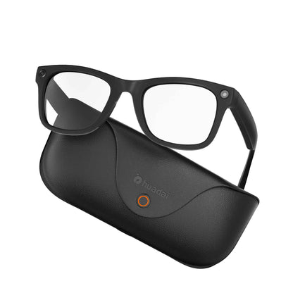 Smart Glasses with AI Camera and Charging Case