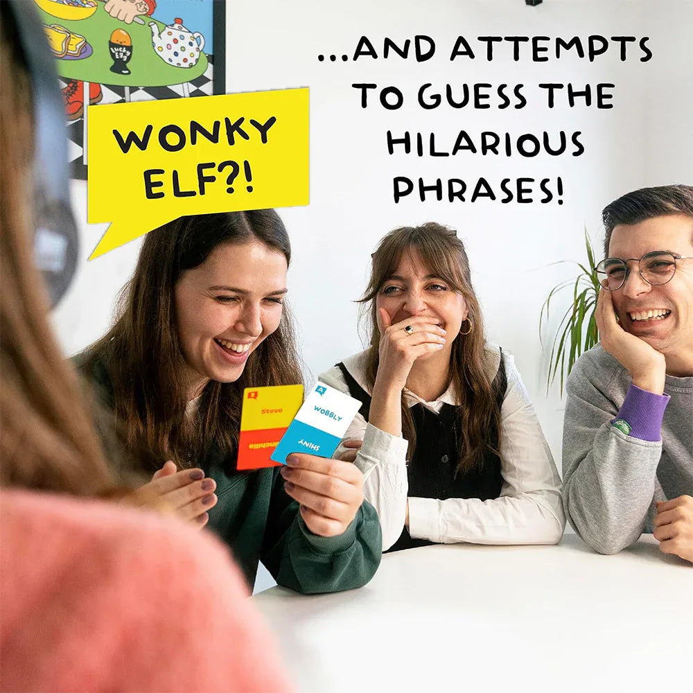 Phrase Card Game - Fun and Engaging Family Game for Friends and Parties - ZeeTec Store