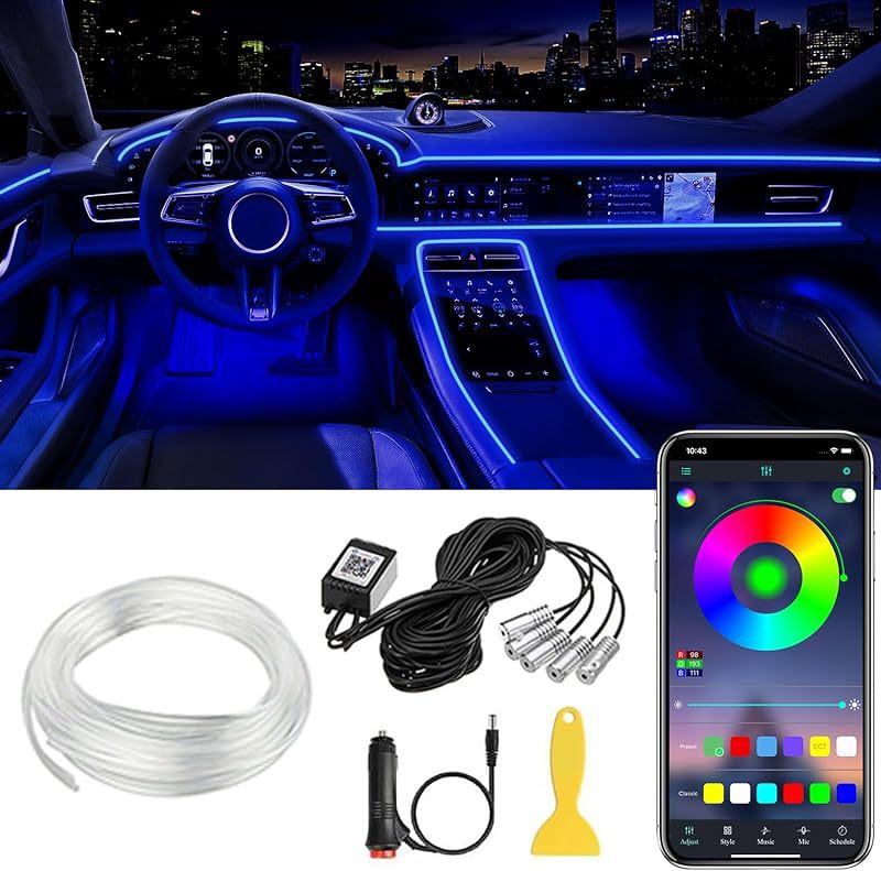 Car LED Ambient Light RGB