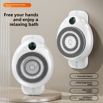 Wall-Mounted Smart Shower Machine Automatic and Magnetic Charging