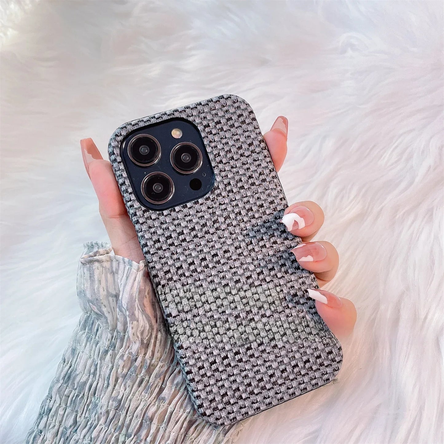 Woven Pattern iPhone Case - ZeeTec Store